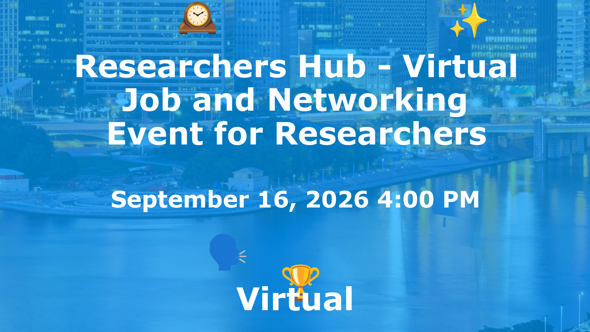 Researchers Hub - Virtual Job and Networking Event for Researchers event image